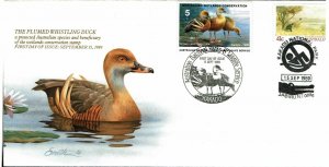 Australia #AUS-1 Wetlands Conservation Stamp First Day Cover  (ESP#L5007)