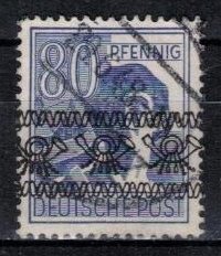  Germany - Posthorn Overprints - Scott 615