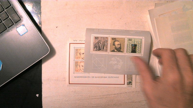 GERMANY SOUV SHEET COLLECTION, MNH