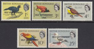 British Honduras 182-6 Self-government mint