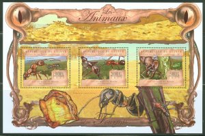 GUINEA 2013 ANTS  SHEET MINT NH