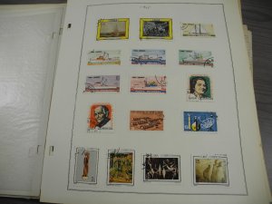 CUBA, 100s & 100s of Stamps mostly hinged on Scott pages