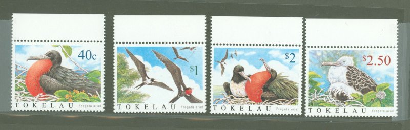 Tokelau  #331-334  Single (Complete Set)