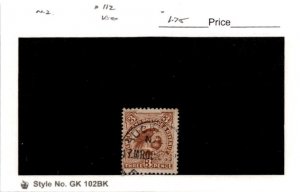 New Zealand, Postage Stamp, #112 Used, 1902 Birds (AB)