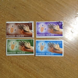 Togo  # 444-47  used