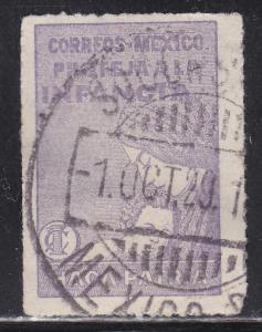 Mexico RA5 Postal Tax Stamp - Mother and Child 1929