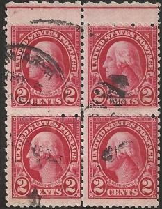 # 634 USED CARMINE GEORGE WASHINGTON