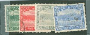 Dominica #50-53 Used Single (Complete Set)