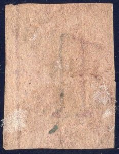 1867 1p British Tasmania imperf SC11