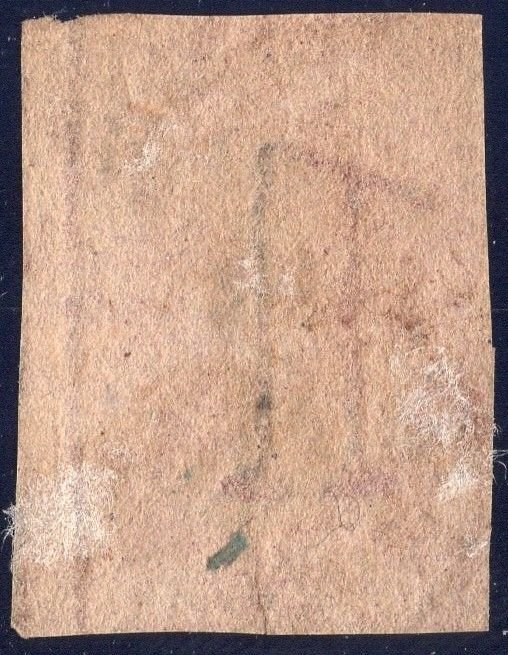 1867 1p British Tasmania imperf SC11