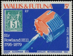 Wallis & Futuna Islands 1979 Sc 690-693 Birds Flower Sir Rowland Hill CV $11.90