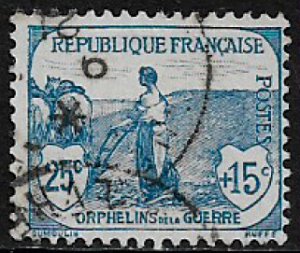 France #B6 Used Stamp - Women Plowing