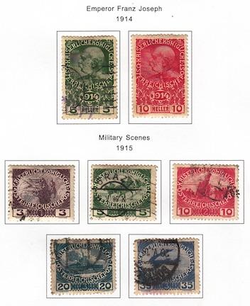 Austria Semi-Postal #B1-B7, used