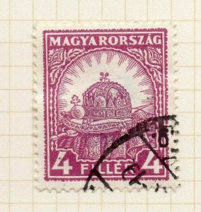 Hungary 1926 Early Issue Fine Used 4f. NW-175993