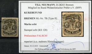 Germany  Bremen   Mi.#  7B used