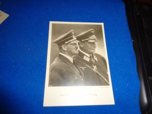 WWII ERA GERMANY PROPAGANDA POSTCARD: FURHER W/GOERING