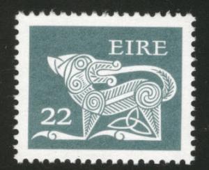 Ireland Scott 4722 MNH** 22p gray blue stamp 1981 perf 14x15