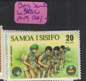 Samoa Boy Scouts SC 383-6 MOG (9few)