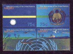 Nauru-Sc#418a- id8-unused NH set-UN-1995-