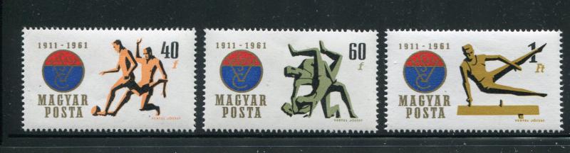Hungary #1403-5 MNH