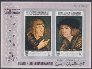 1967 Aden Qu'aiti State in Hadhramaut 155-56/B18b Artist / Lucas Cranach