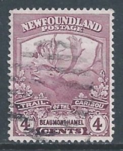 Newfoundland #118 Used 4c Caribou
