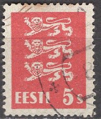 Estonia; 1928: Sc. # 93: O/Used Single Stamp