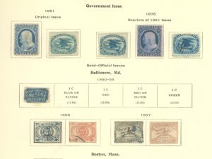 U.S. #SET/MIXED CONDITION 