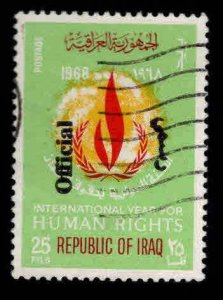 IRAQ Scott o232 Used Official stamp 1972