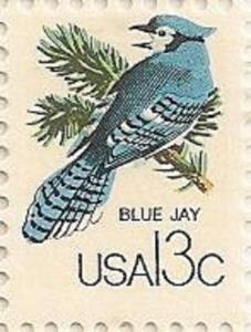 US 1757d CAPEX '78 Blue Jay 13c single MNH 1978