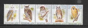 BIRDS - SOUTH AFRICA  #1368 OWLS MNH