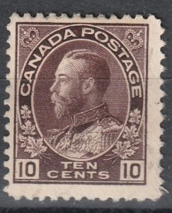 Canada #116 Mint OG HR (~2066)