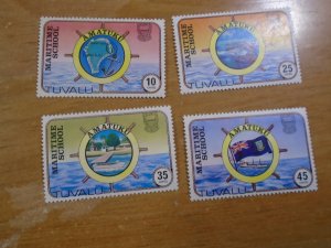 Tuvalu  #   166-69   MNH