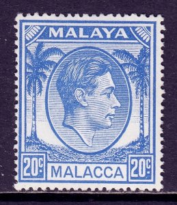 Malaya (Malacca) - Scott #25 - MH - Pencil on reverse - SCV $7.50