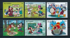 [22396] Gambia 1996 Disney Characters volunteer MNH