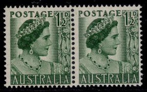 AUSTRALIA GVI SG237a, 2d yellow-green, NH MINT.