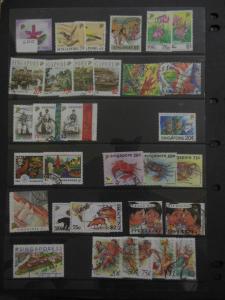 EDW1949SELL : SINGAPORE A Choice Used collection of all diff. between 1948-2008