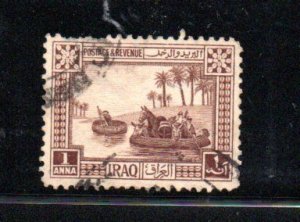 IRAQ - 1923 - BOAT ON THE TIGRIS - Used - 1 -