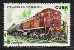 Cuba # 2012 - VG - Locomotives - Diesel TEM 4, No 51010