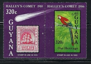 Guyana 1461 MNH 1986 Halleys Comet (an4068)