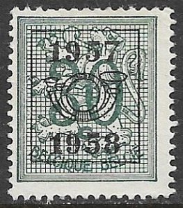 BELGIUM 1951-75 30c Lion Rampant Issue 1957-58 PRECANCEL Sc 412 VFU