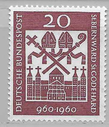 Germany 817 Hildesheim Cathedral single MNH