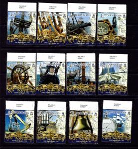 Pitcairn Is 652-63 MNH 2007 Bounty Replicas