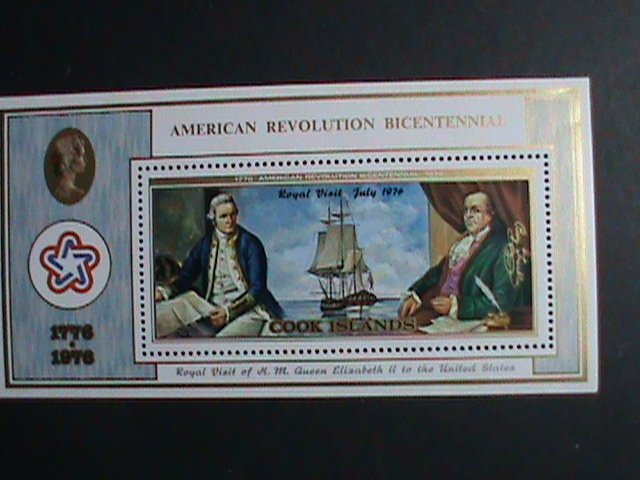 Cook Islands Stamp-1976 SC#447 American Revolution Bicentenary MNH-S/S sheet