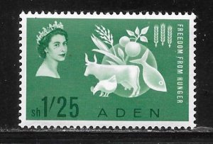 Aden 65 Freedom From Hunger MNH
