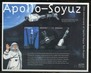 GRENADA  APOLLO-SOYUZ SHEET  MINT NH  