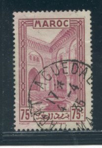 French Morocco 137 Used