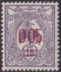 New Caledonia #123 Mint