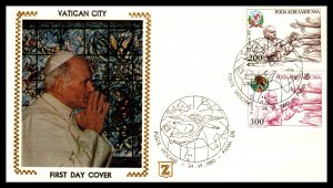 Vatican City C66-C72 Zaso Set of Four U/A FDC