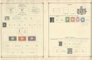 Senegal Stamp Collection on 10 Scott & Harris Pages, JFZ